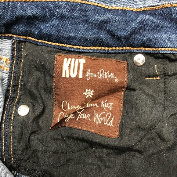 KUT Diana Skinny Distressed Low Rise Stretch Jeans - Picture 15 of 16